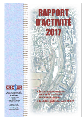 Rapport d'activité 2017 du CRCSUR 